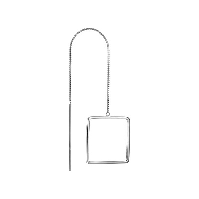 Моносерьга Квадрат 